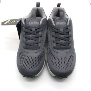 Khombu Cohos Men's Gray Athletic Shoes 8.5M Lightweight  Breathable NEW